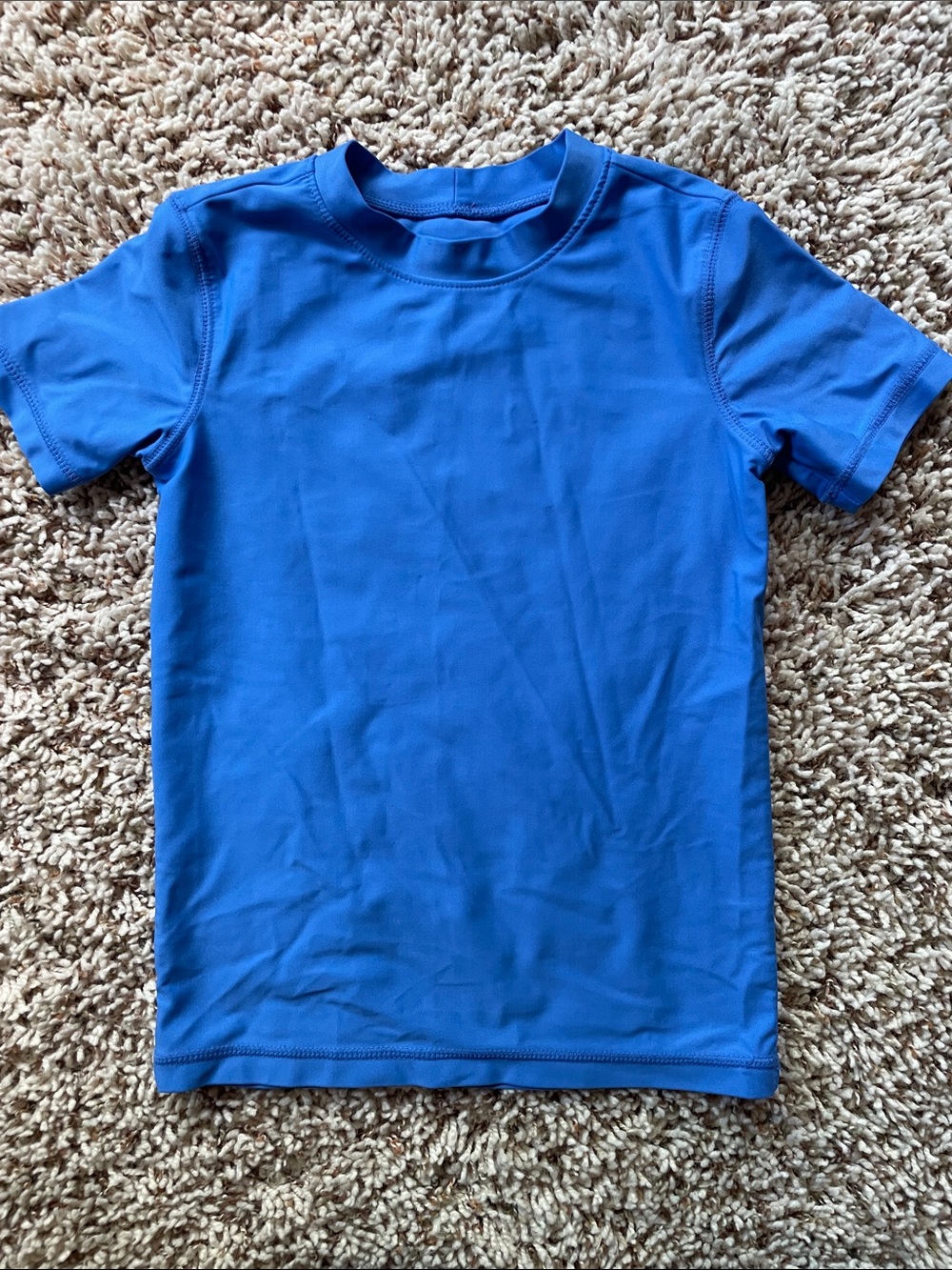 Primary Short Sleeve Swim Tee - Bright Blue